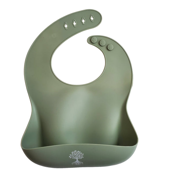 Silicone Bib // Akosombo - The Rooted Baby Co.