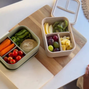 Meal and Snack Pack | 3 Compartments - The Rooted Baby Co.